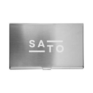 Steel Business Card Holder - Image 2