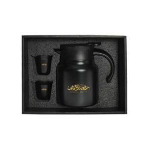 Arabic Tea & Coffee Cups with Pot - Image 2