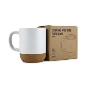 CERAMIC MUGS WITH LID AND CORK BASE - Image 6