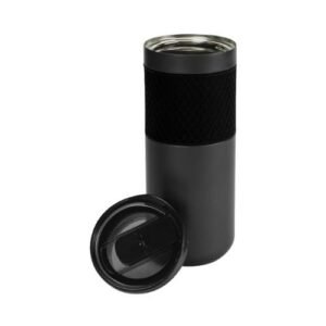 Double Wall SS Bottle with Slide-Lock PP Lid - Image 3