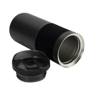Double Wall SS Bottle with Slide-Lock PP Lid - Image 4