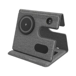 Foldable Wireless Fast Charging Station for Phone Watch Earbuds - Image 4