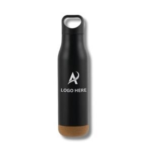 Giftology Insulated Water Bottle with Cork Base - Image 2