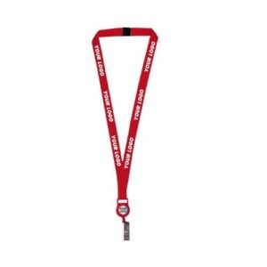 Lanyard with Reel Badge and Safety Lock - Image 2