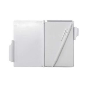 PVC Hard Cover Notepad with Pen - Image 3