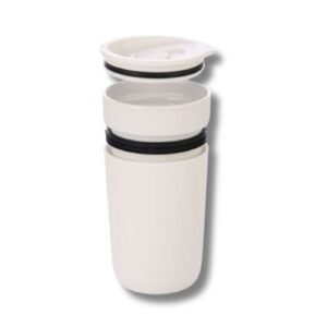 Premium Ceramic Tumbler With Recycled Protective Sleeve - Image 4
