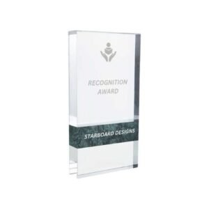 Rectangle Marble and Crystal Awards with Gift Box - Image 2