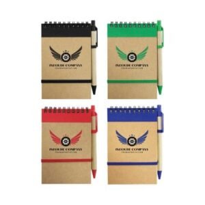 Recycled Notepads with Pen - Image 2