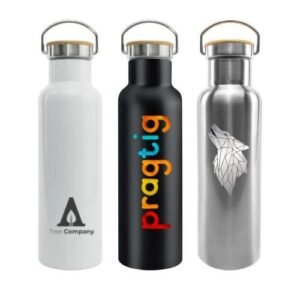 STAINLESS STEEL BAMBOO FLASK - Image 2