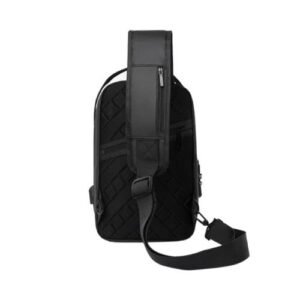 Travel Shoulder Sling Crossbody Bag with USB Port - Image 3