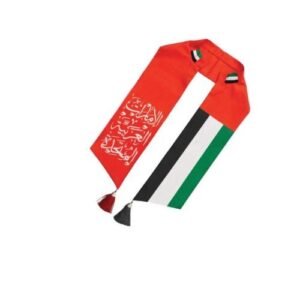 UAE Flag Satin Scarfs - Image 4