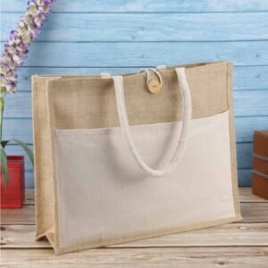 UAE National Day Jute Bags with Cotton Pocket - Image 3