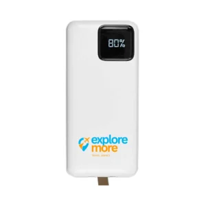 Fast Charging Power Bank With Flash Light