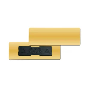 Magnetic Metal Name Badges