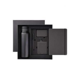 Sustainable 5-Piece Gratitude Gift Set Black | Corporate Gifts Oman