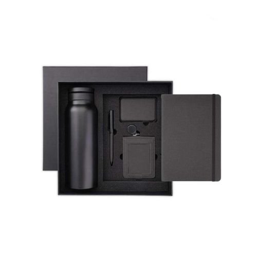 Sustainable 5-Piece Gratitude Gift Set Black | Corporate Gifts Oman