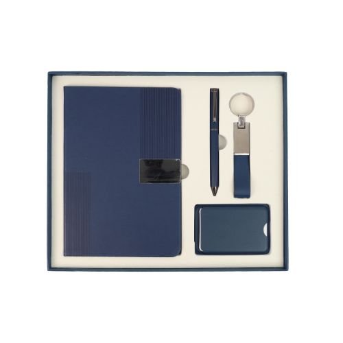 Notebook Card Holder & Keychain Gift Set | Corporate Gifts Oman