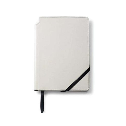 Classic Leatherette Journal White | Corporate Gifts Oman