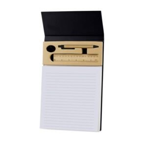 A4 Ruled Desk Notepad with Pen | Corporate Gifts Oman