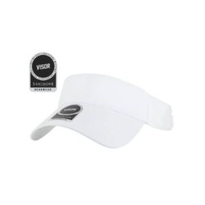 Performance Visor Cap White | Corporate Gifts Oman