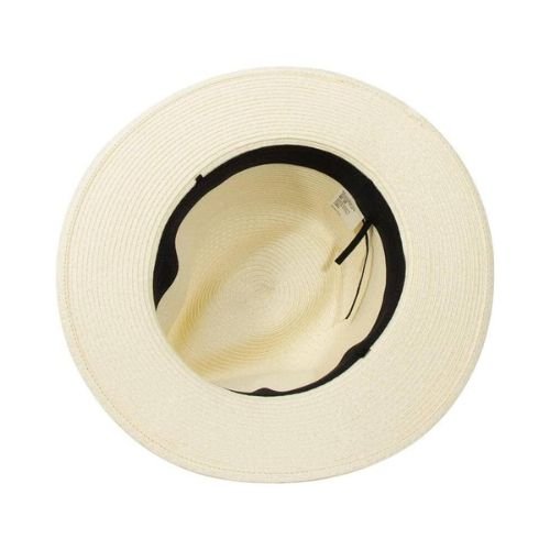 Panama Straw Hat with Black Ribbon | Promotional Gifts Oman