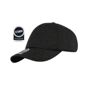 Textured 6-Panel Cap Black | Corporate Gifts Oman